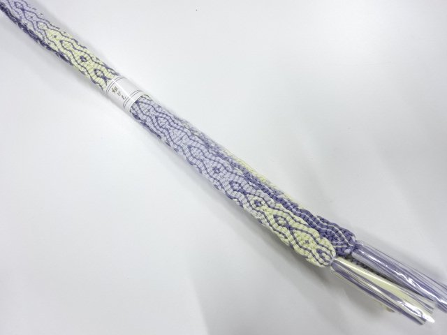 大特価品　未使用品　正絹　手組帯締め